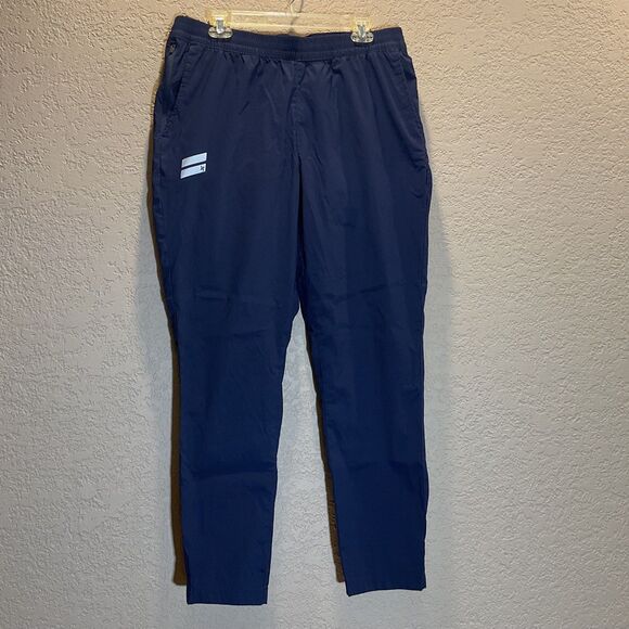 Hurley Pants Mens XL Blue Zip Pocket Athletic Lightweight Stretch Drawstring - Picture 1 of 11